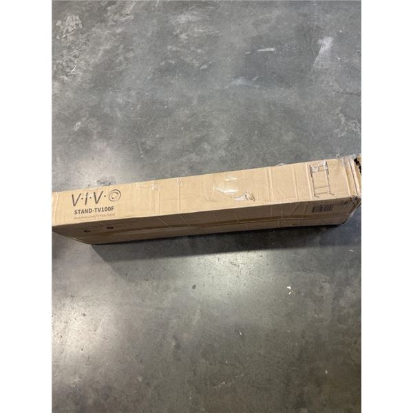 VIVO BLACK HEAVY DUTY TV FLOOR STAND