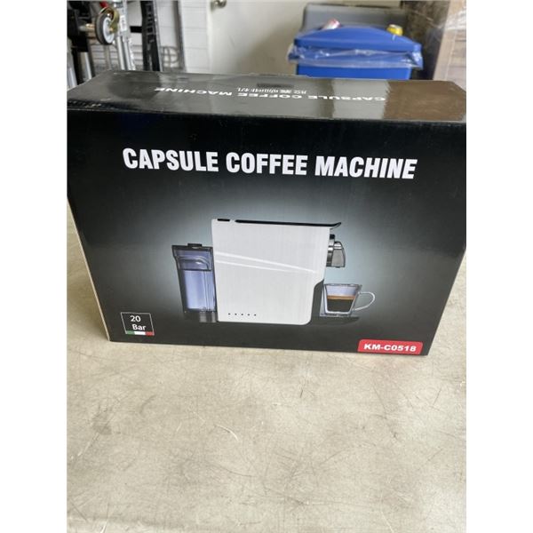 NEW CAPSULE COFFEE MACHINE