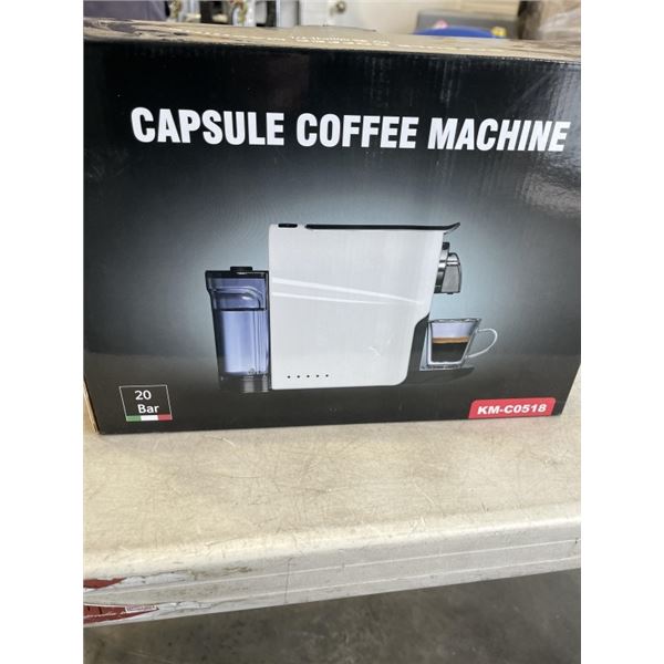 NEW CAPSULE COFFEE MACHINE