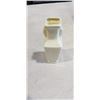 Image 3 : CASE OF VINTAGE CREAM COLORED SMALL CERAMIC VASES