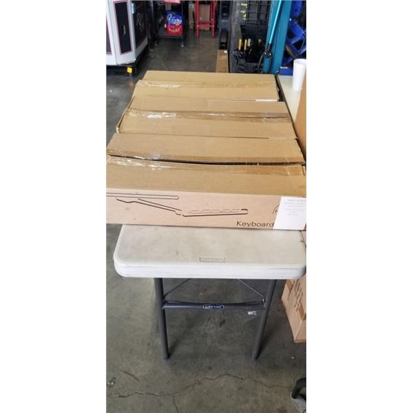 3 NEW HUMAN SCALE BRAND KEYBOARD TRAYS