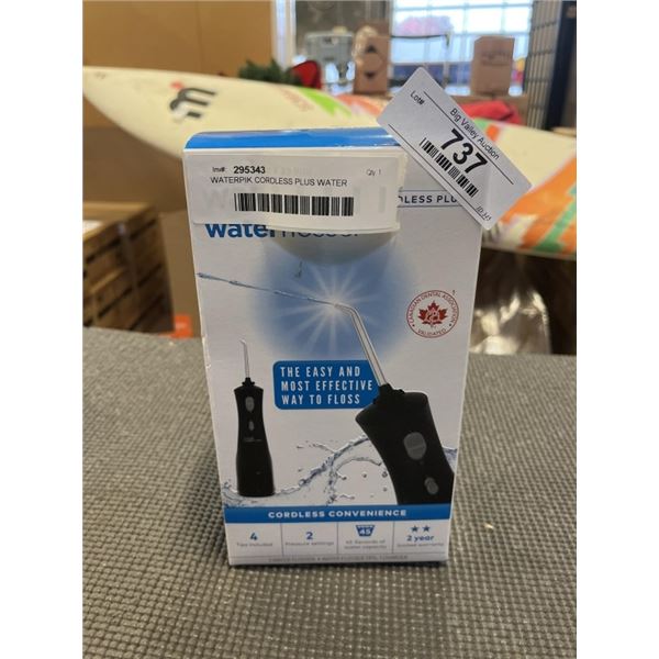 WATERPIK CORDLESS PLUS WATER FLOSSER - TESTED WORKING, RETAIL $74