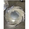 Image 2 : 2 NEW ROUND DECORATIOVE MIRRORS 34 INCH DIAMETER
