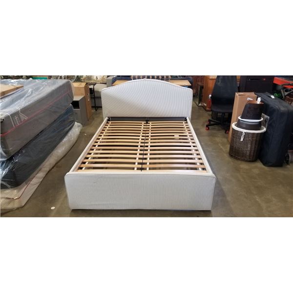 DOUBLE SIZE UPHOLSTERED IKEA BEDFRAME