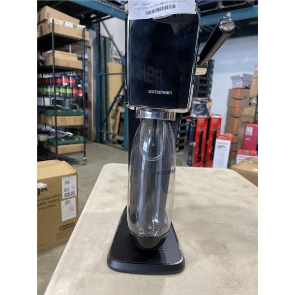 SODASTREAM ART SODA MAKER, STORE RETURN NO CO2