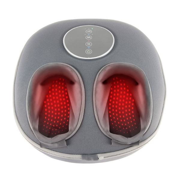 HOMEDICS SHIATSU AIR DELUXE FOOT MASSAGER W/ HEAT - TESTED WORKING, RETAIL $249