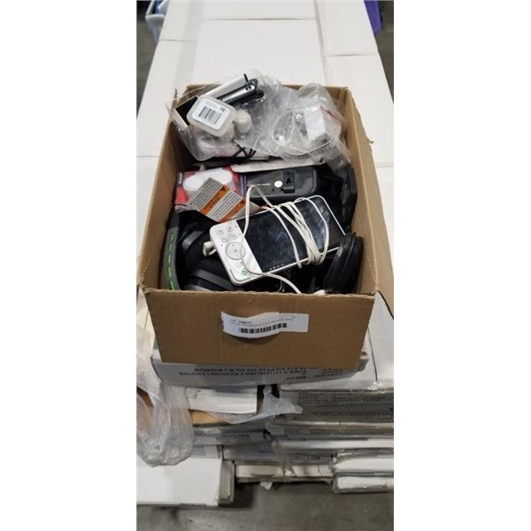 LOT OF HOUSEHOLD ELECTRONICS, BABY MONITORS, ETC