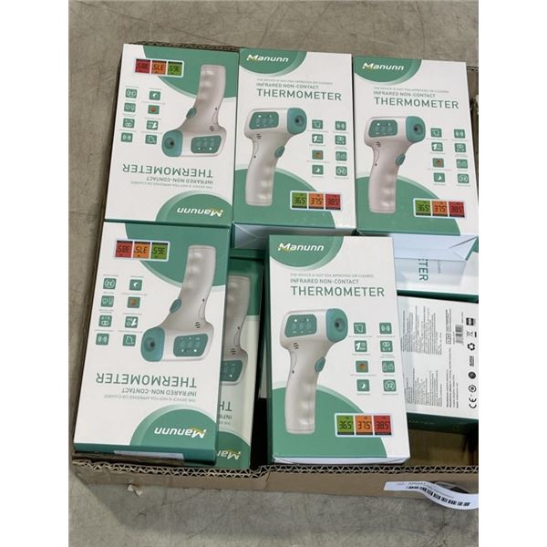 TRAY OF MANUNN INFRARED NON-CONTACT THERMOMETERS