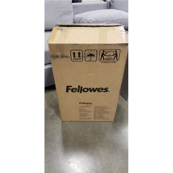 AS NEW FELLOWES LARGE SHREDDER, MODEL CRC46290