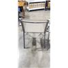 Image 3 : PAIR OF PATIO CHAIRS WITH COVER, COVER IS ROUGH CONDITION