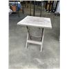Image 5 : 3 LAWN CHAIRS AND FOLDABLE SIDE TABLE