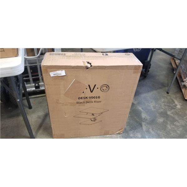 VIVO BLACK DESK RISER