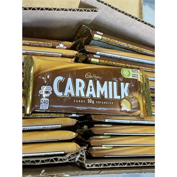BOX OF 48 CARAMILK CHOCOLATE BARS