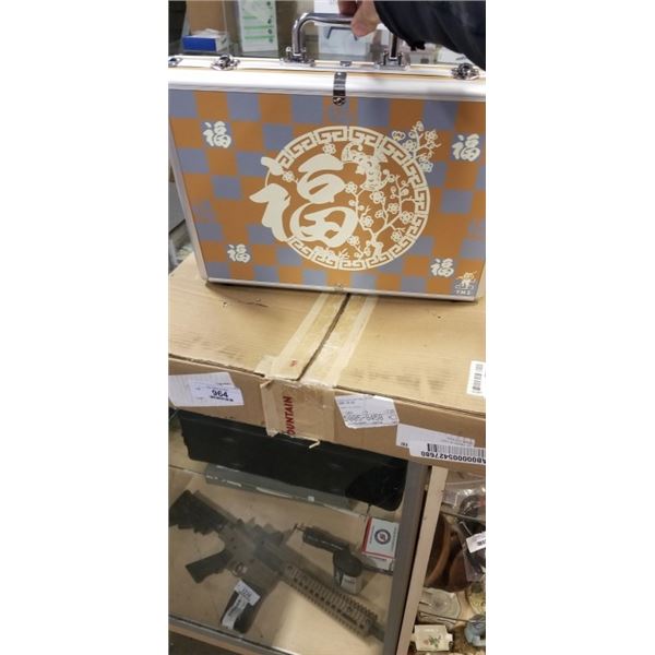 YELLOW MOUNTAIN CHINESE MAHJONG IN HARD CASE, AND  THE WAY TO GO GAME