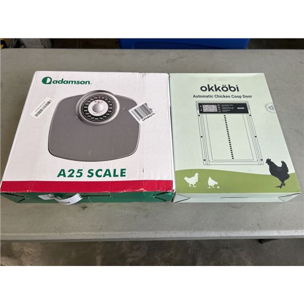 ADAMSON A25 SCALE AND ADAMSON B10 BED COOLING SYSTEM