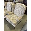 Image 3 : PAIR OF WING BACK CHAIRS