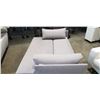 Image 3 : GREY FABRIC PULL OUT SLEEPER SOFA