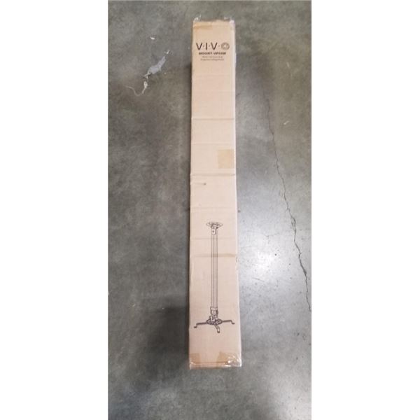 VIVO WHITE TALL EXTENDING PROJECTOR CEILING MOUNT