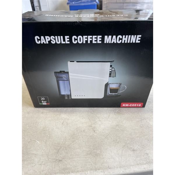 NEW CAPSULE COFFEE MACHINE