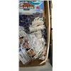 Image 4 : TRAY OF RING DISPLAY STANDS, FLOSS STICKS AND NEW CRAFTING NEEDLES ETC