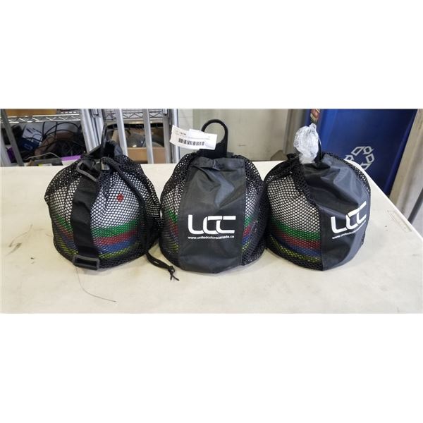 3 NEW SETS OF SPORTS STACKING CONES