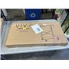 Image 1 : VIVO BLACK ADJUSTABLE PC CART WITH STORAGE