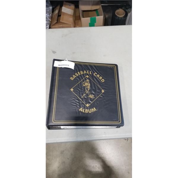 BINDER OF UPPER DECK BASEBALL CARDS