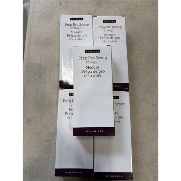 5 BRAND NEW 2TBSP PREP PRO SCOOPS
