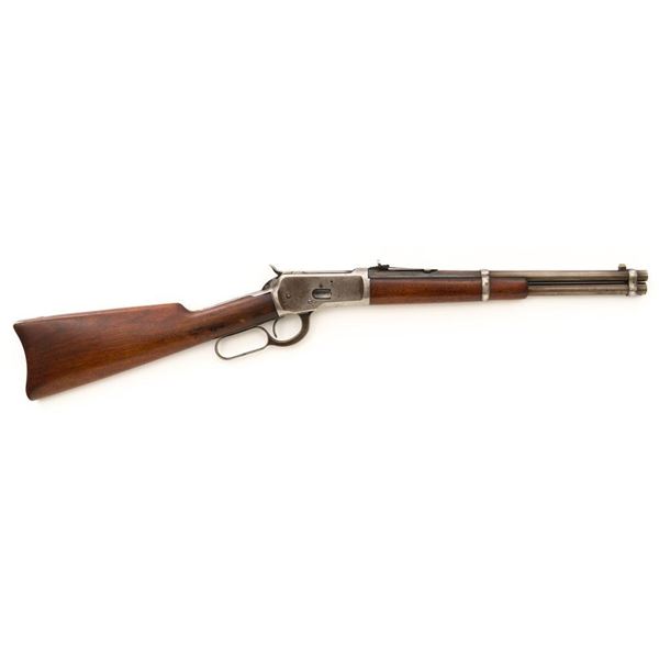 Scarce and Desirable Winchester Model 1892 Lever Action Trapper Saddle Ring Carbine