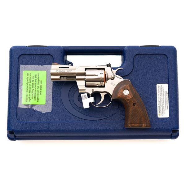 Like New Colt Python Double Action Revolver