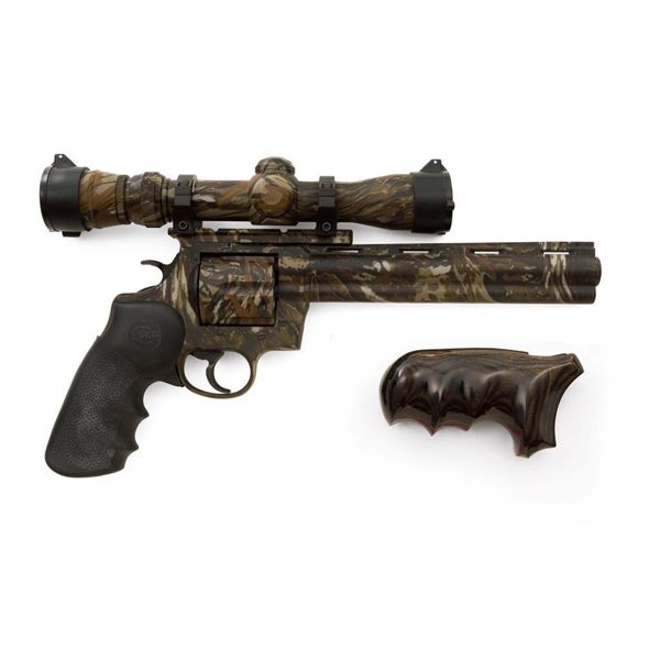 Colt Realtree Camo Anaconda Double Action Revolver with Original Scope