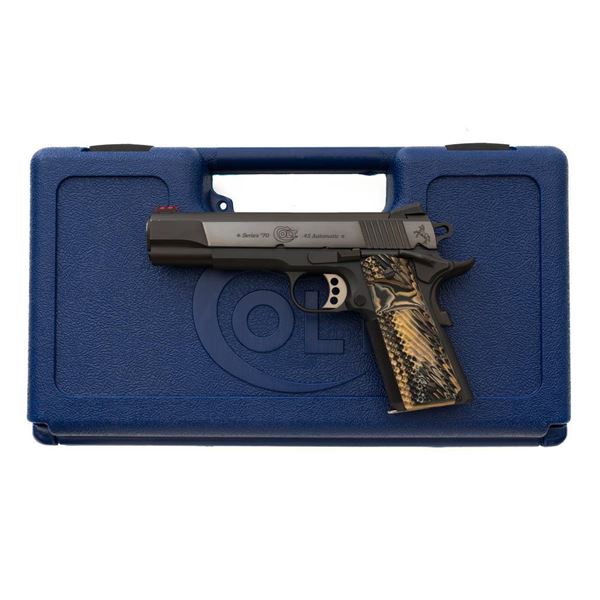 One of 500 Talo Exclusive Eli Whitney Colt Competition Government Model Semi-Automatic Pistol