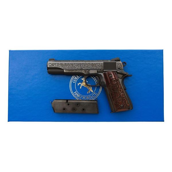 One of 300 Engraved Talo Distributor's 50th Anniversary Colt Government Model Semi-Automatic Pistol