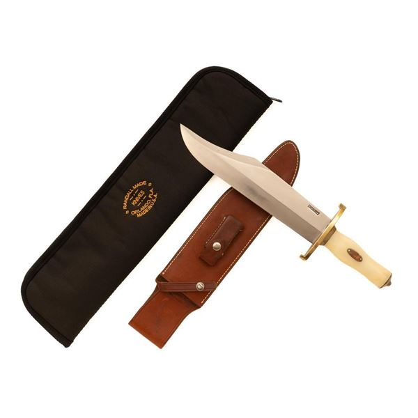 Randall Model 12 Smithsonian Bowie Knife with Sheath