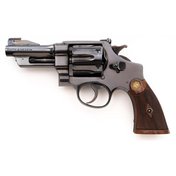 Custom Pre-War Smith & Wesson .38/44 Outdoorsman Double Action Revolver