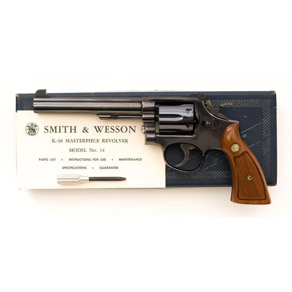 Smith & Wesson Model 14-3 Target Masterpiece Double Action Revolver