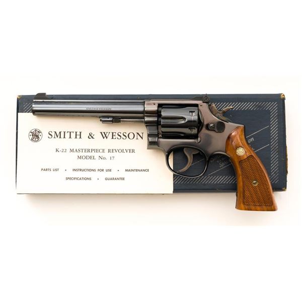 Smith & Wesson Model 17-3 K-22 Masterpiece Double Action Revolver