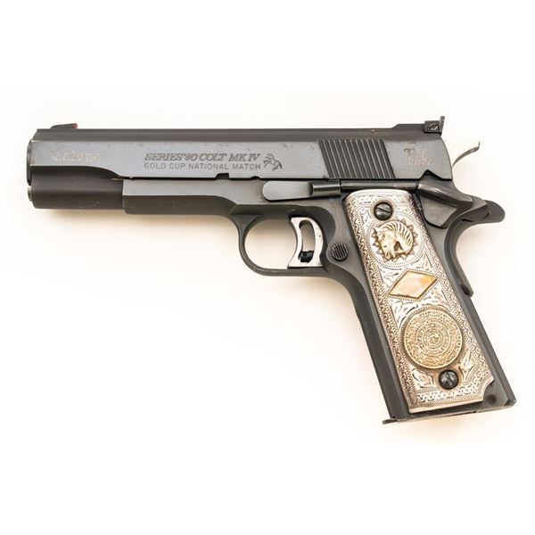 Custom Colt Series 80 Gold Cup National Match Semi-Automatic Pistol