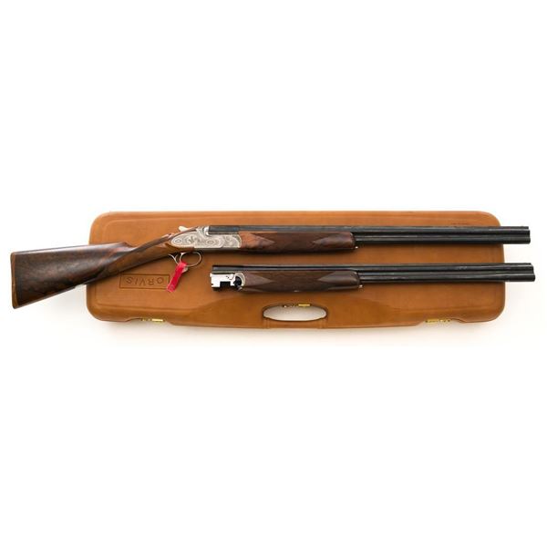Caesar Guerini/Orvis Uplander Deluxe Over/Under Shotgun 20/28 Gauge Two-Barrel Set