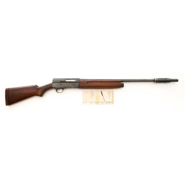 WWII U.S. Marked Savage Model 720 Semi-Auto Shotgun