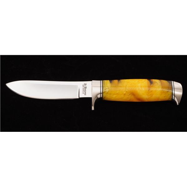 Custom Fixed Blade Knife by Devon (Butch) Beaver