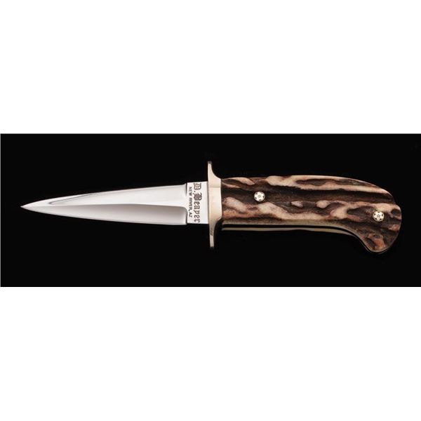 Custom Fixed Blade Small Dagger by Devon (Butch) Beaver of New River