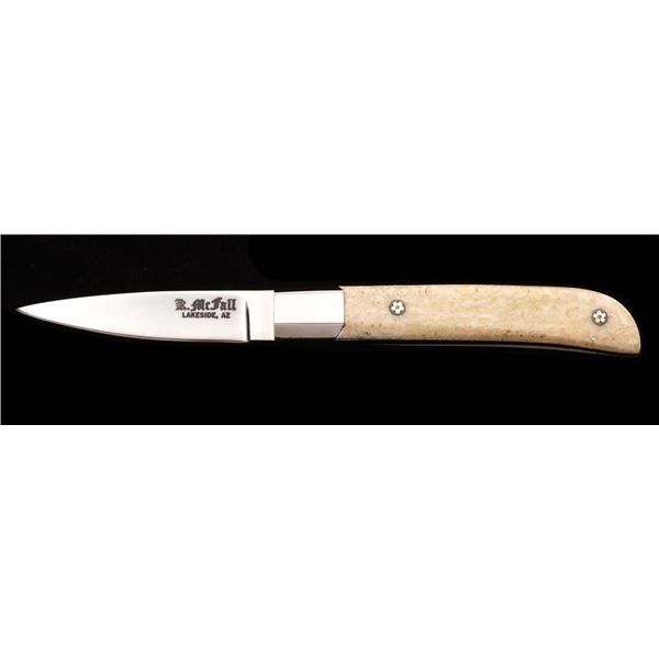 Custom Fixed Blade Knife by Ken McFall of Lakeside