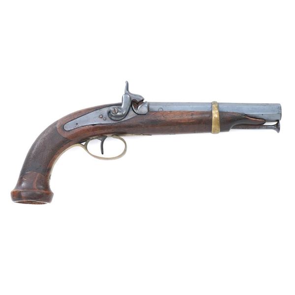 Antique Single Shot Percussion Pistol
