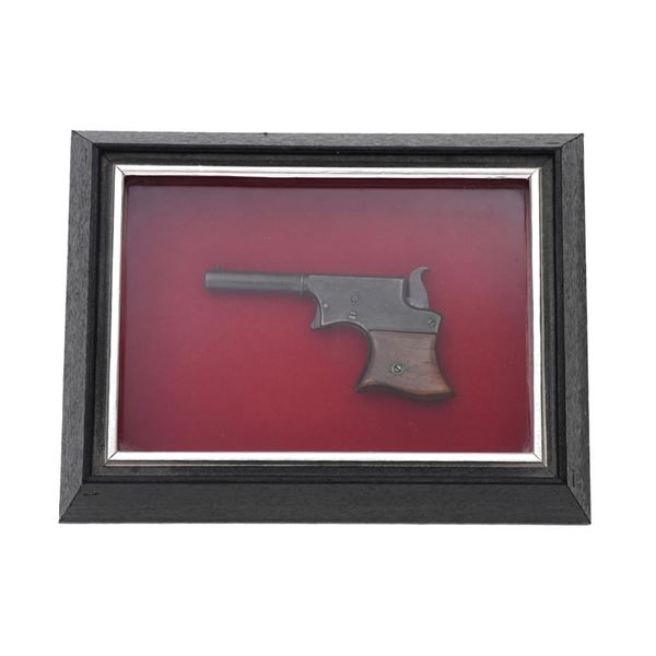 Framed Remington Vest Pocket Pistol