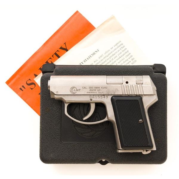AMT Back-Up Large Frame Semi-Automatic Double Action Pistol