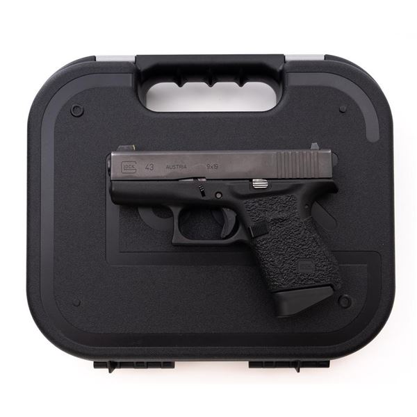 Glock 43 Sub-Compact Semi-Automatic Pistol with Extras