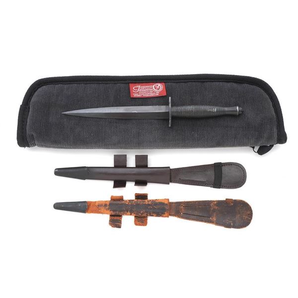 Third Pattern Fairbairn-Sykes Fighting Knife with Scabbard