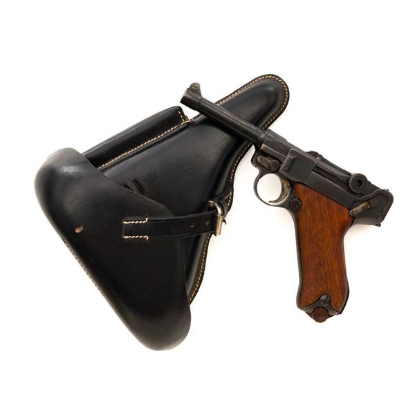 WWI 1916 Dated Erfurt M1914 Luger Semi-Automatic Pistol