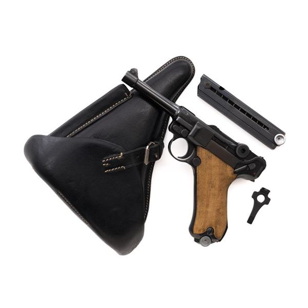 Russian Capture Mauser byf 41 Luger Semi-Automatic Pistol